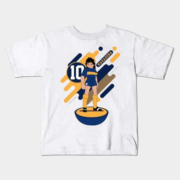 Maradona 10 Legend Kids T-Shirt by TEEWEB